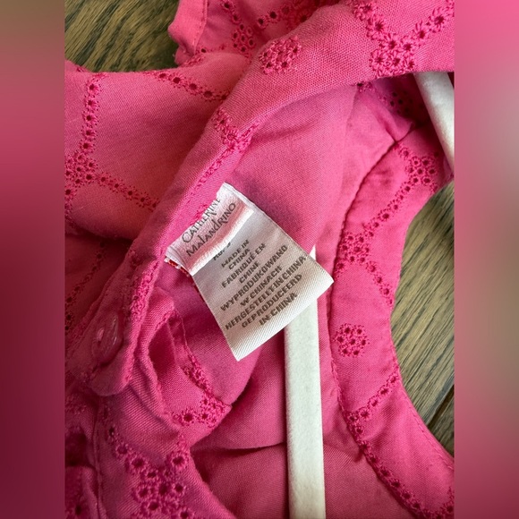 Catherine Malandrino Pink Kids Blouse 2T - 3T - Picture 3 of 4